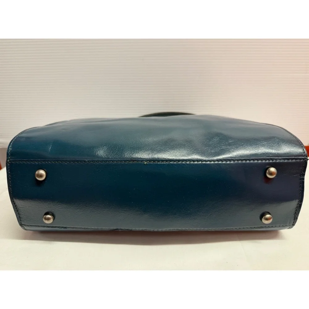 PATRICIA NASH Large PURSE Bag‎ Stintino Leather Flap Satchel W/ FREE  WALLET